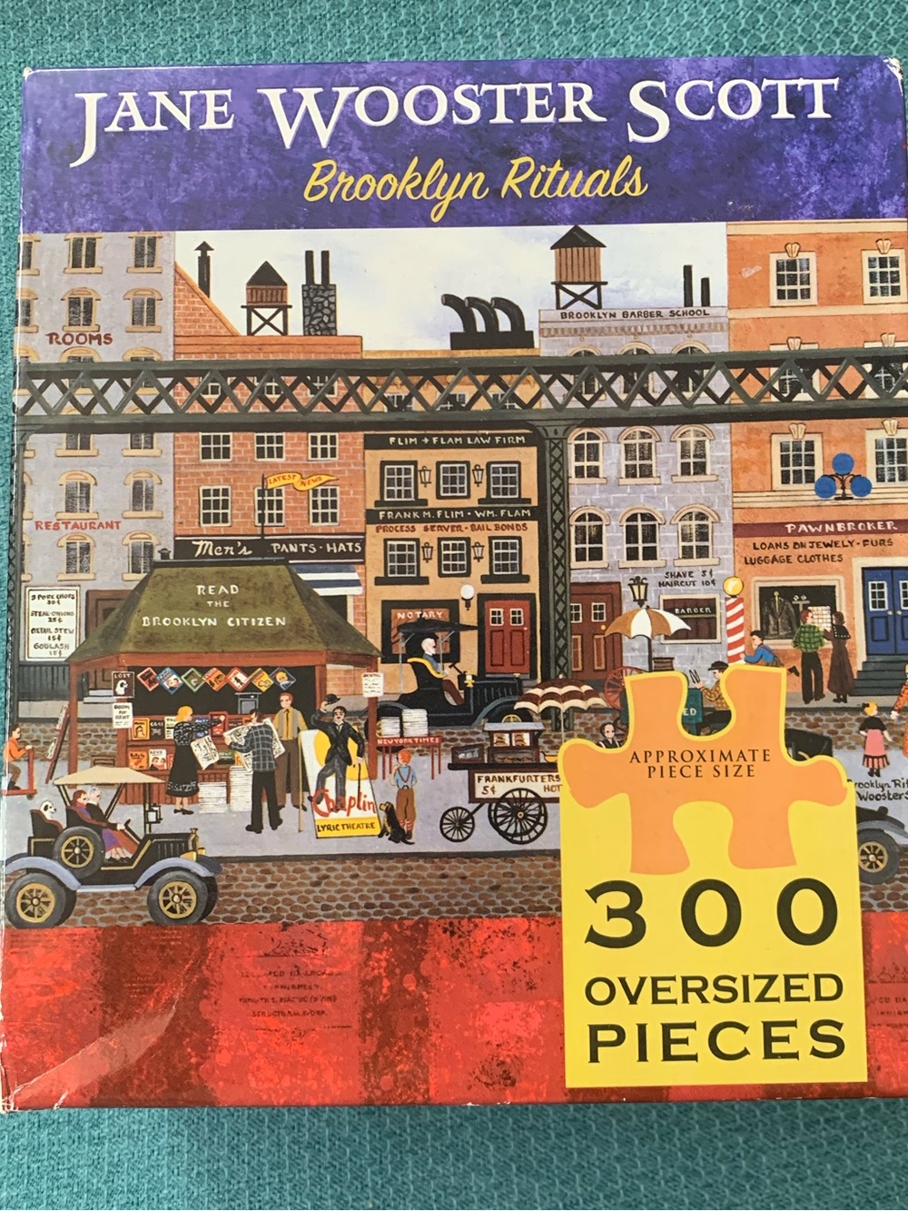 Ceaco Jane Wooster Scott Brooklyn Rituals 300 piece puzzle 2006
